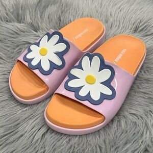 Melissa Mini Girls Youth Shoes Cloud Fabula Sandals Pink Size‎ 3